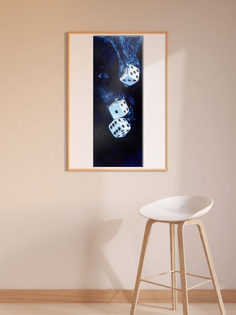 Oil painting They threw the dice Anatoly Varvarov - 3