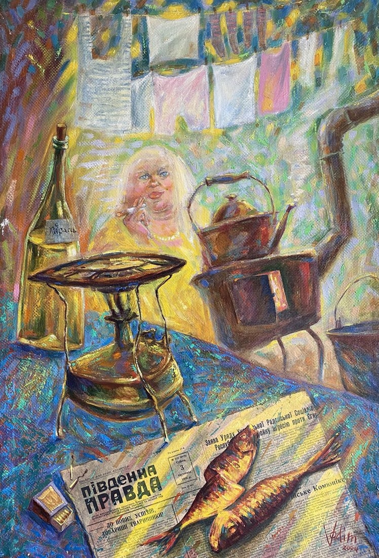 Oil painting Communal Pustil'nik Vadim - 2