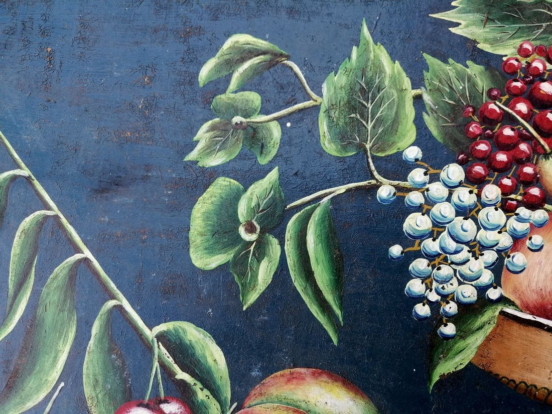 Oil painting Still life with sweets Unknown artist - 5