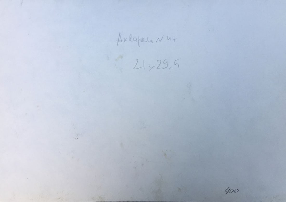 Watercolor painting Grapes on the table Viktor Mikhailichenko - 7