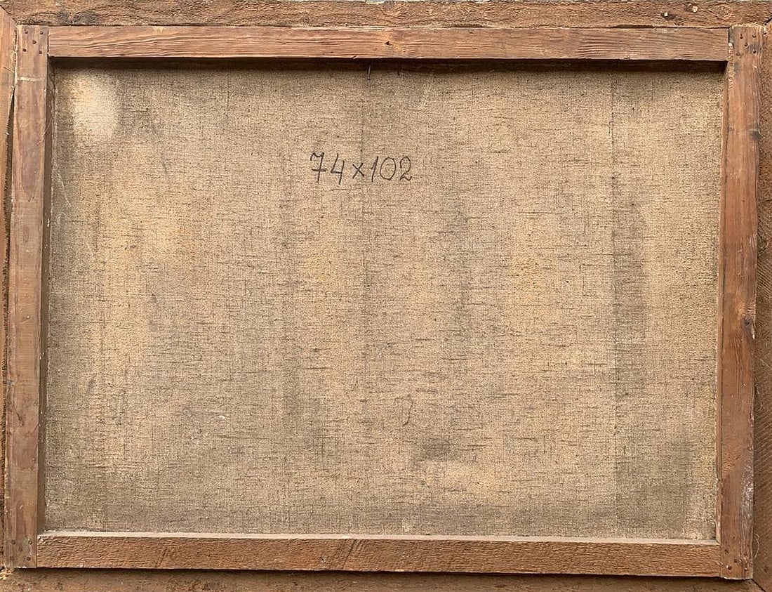 Oil painting Flowers and fruits Unknown artist - 12