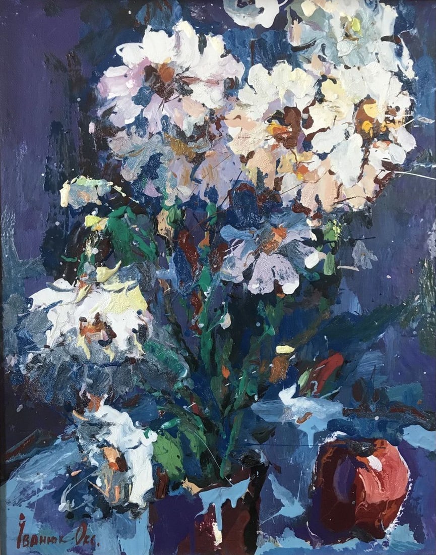 Oil painting extravaganza of flowers Kalenyuk Oksana: Title: Oil painting extravaganza of flowers Kalenyuk Oksana Description: No.Kalen 762 *** ABOUT THIS PAINTING *** * TITLE: "extravaganza of flowers" * ARTISTS: Kalenyuk Oksana * SIZE: 40x50 cm/'15.74x