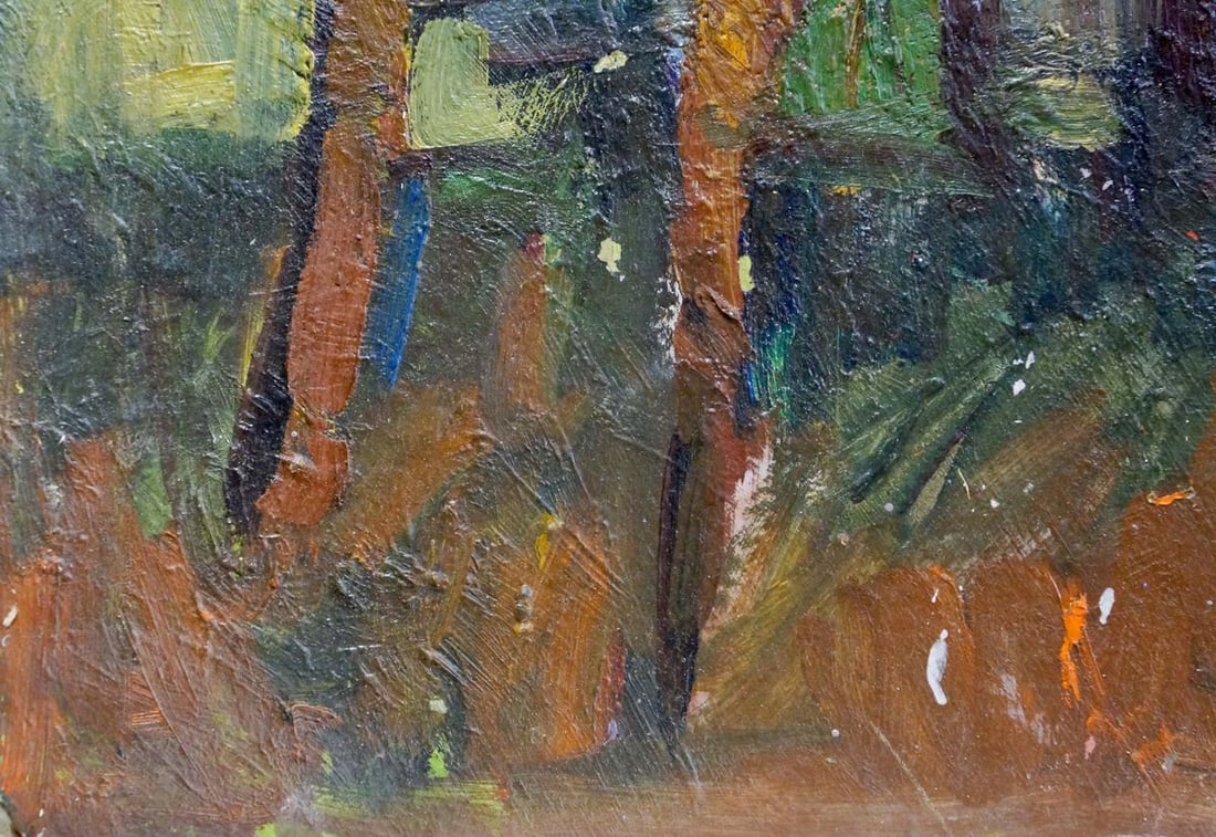 Oil painting Flowers on the windowsill - 2