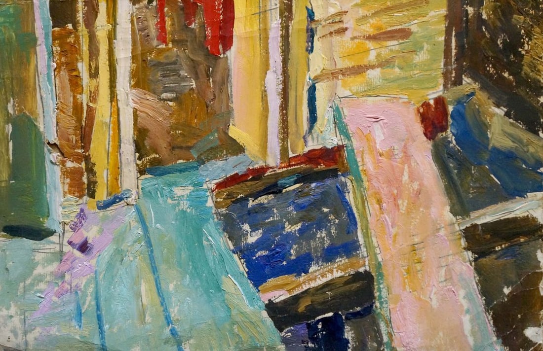 Oil painting Terrace Pyotr Kuzmich Stolyarenko - 2