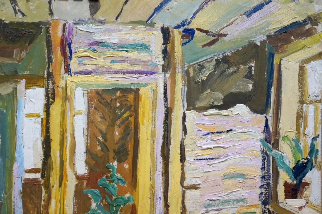 Oil painting Terrace Pyotr Kuzmich Stolyarenko - 5