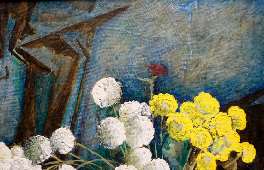 Oil painting Flowers white and yellow Panich Vladimir Igorevich - 4
