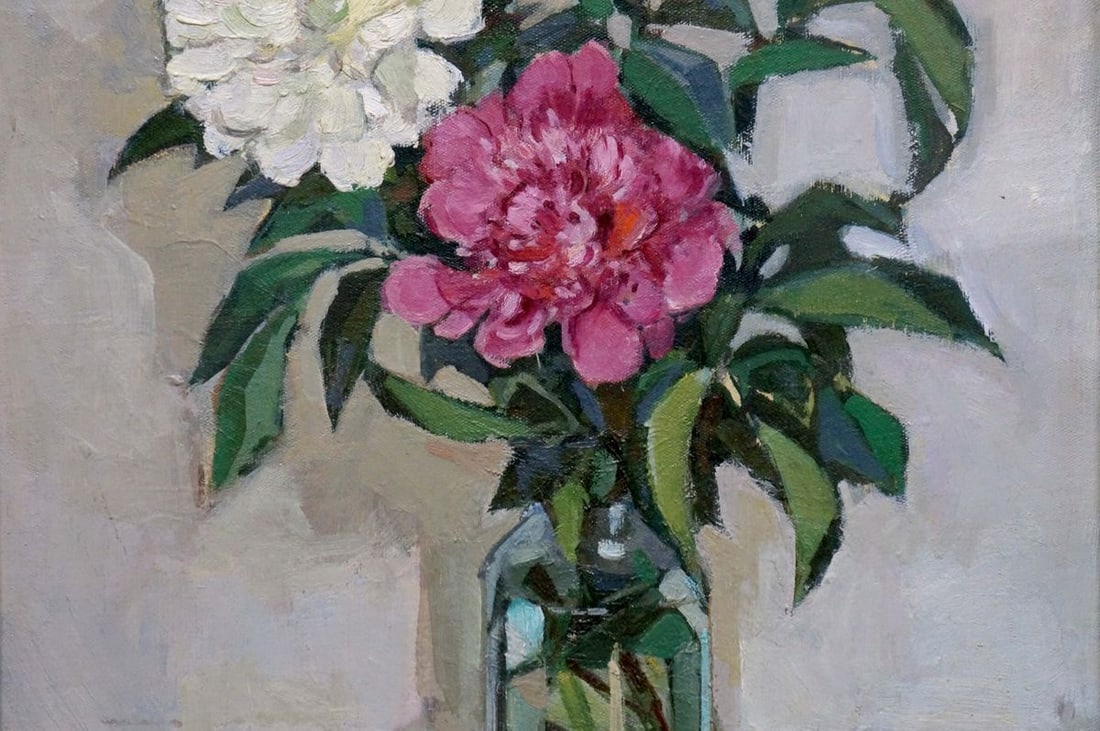Oil painting Bouquet of flowers Buryachok Nikolay Ivanovich - 3