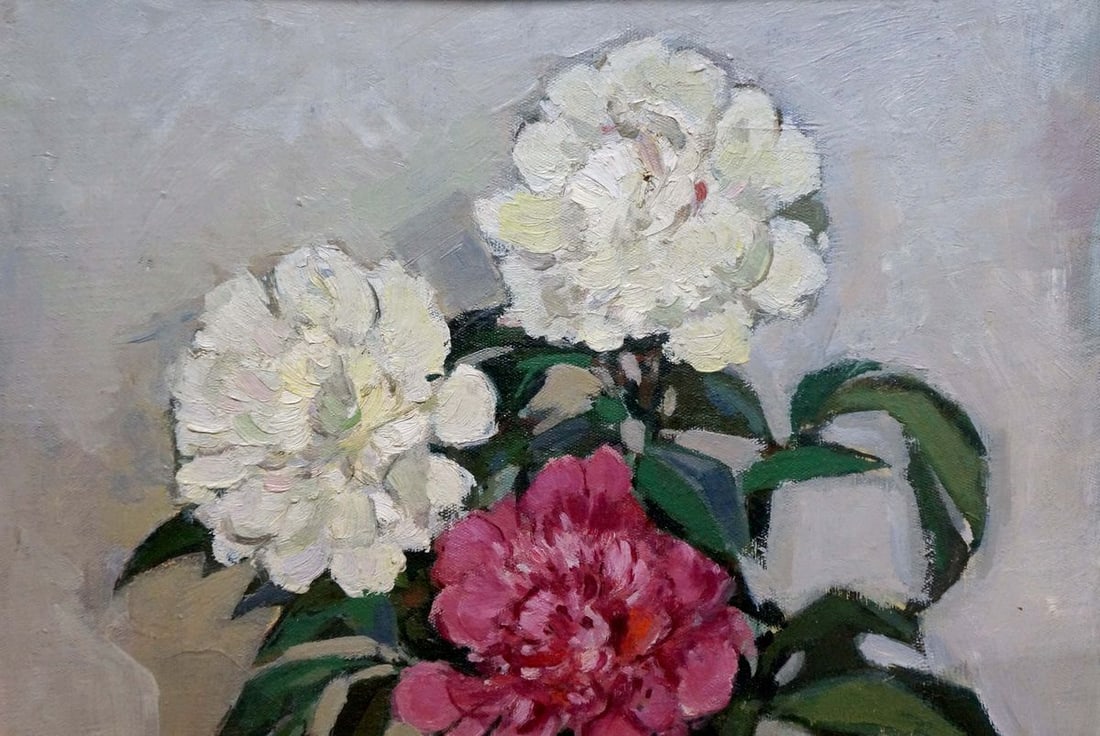Oil painting Bouquet of flowers Buryachok Nikolay Ivanovich - 4