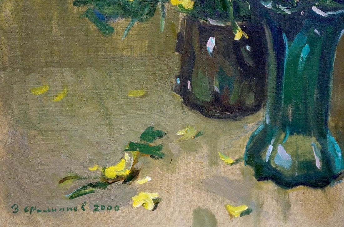 Oil painting Flowers Filippov Z. I. - 2