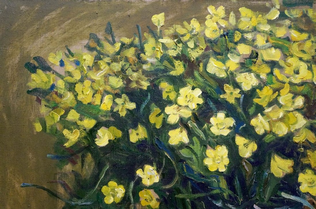 Oil painting Flowers Filippov Z. I. - 3