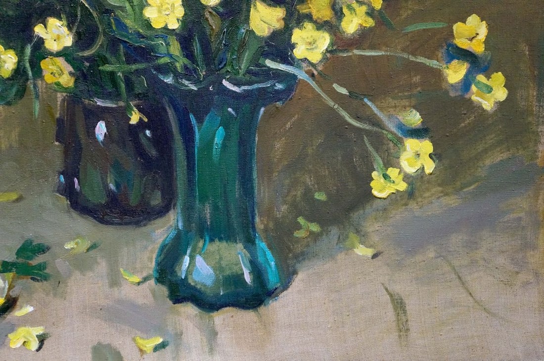 Oil painting Flowers Filippov Z. I. - 5