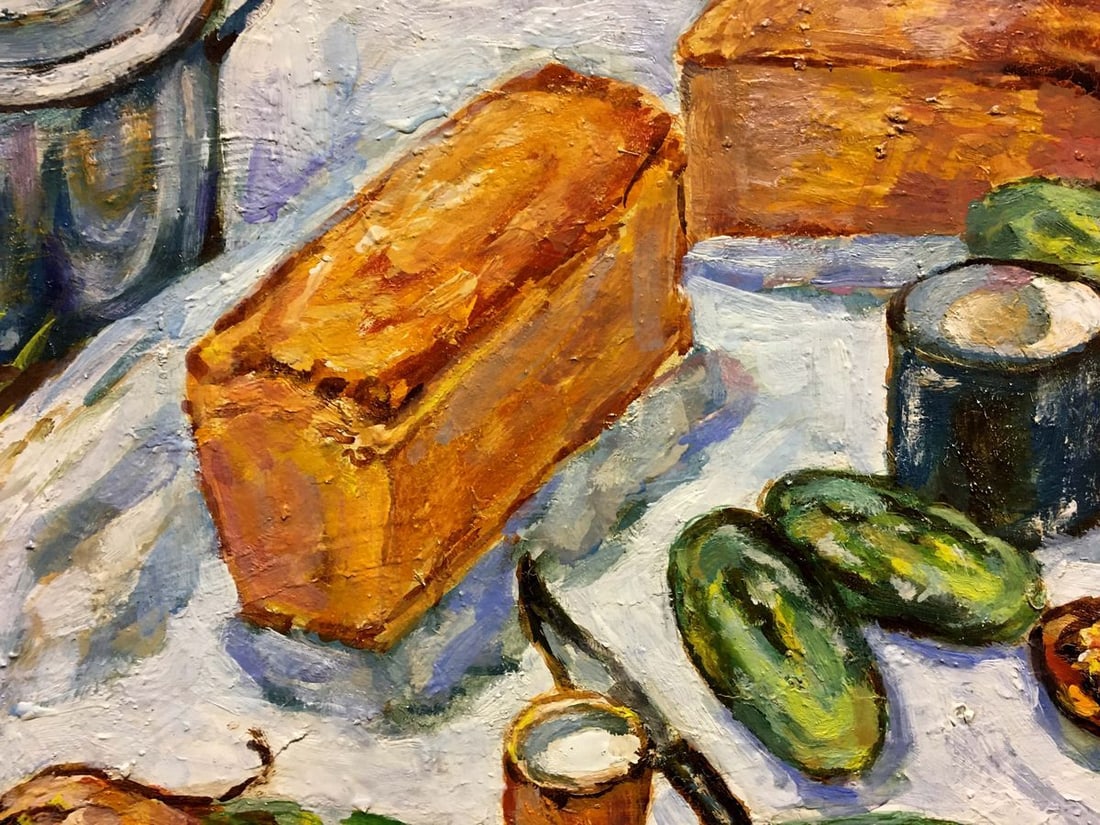 Oil painting Gifts of the earth Lina Alexandrovna Sokolova - 6