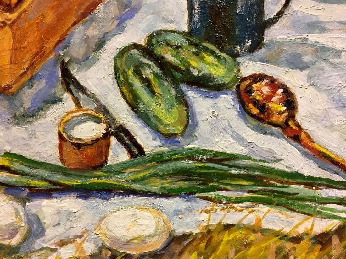 Oil painting Gifts of the earth Lina Alexandrovna Sokolova - 8