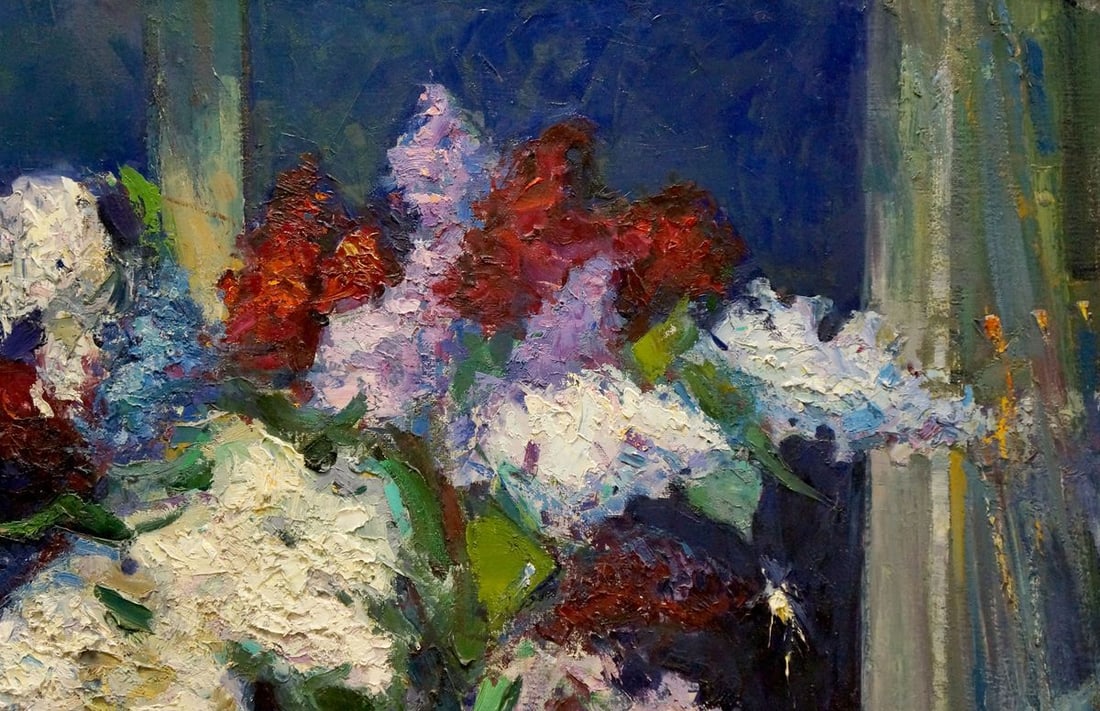 Oil painting Night Zaborovsky Leonid Alexandrovich - 4