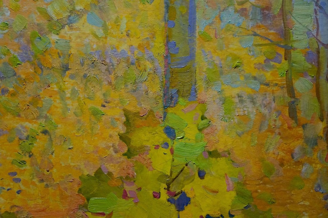 Oil painting Autumn flowers Kolesnik Boris Afanasevich - 6