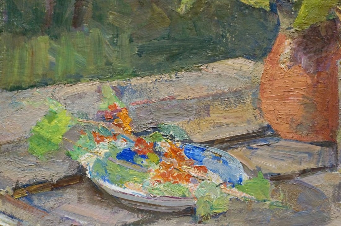 Oil painting Bouquet of flowers Naumova Tamara Sergeevna - 2