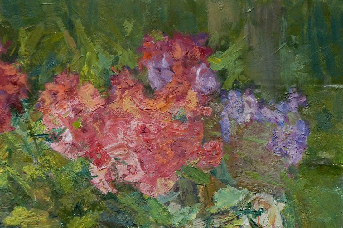 Oil painting Bouquet of flowers Naumova Tamara Sergeevna - 4