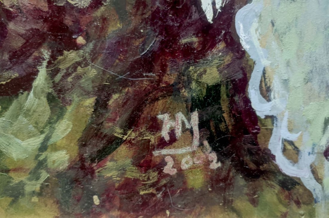 Oil painting Chrysanthemums Maksimenko Nikolay Antonovich - 6