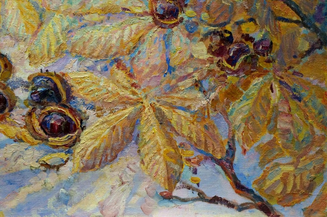 Oil painting Chestnuts Titarenko Maria Anatolyevna - 5