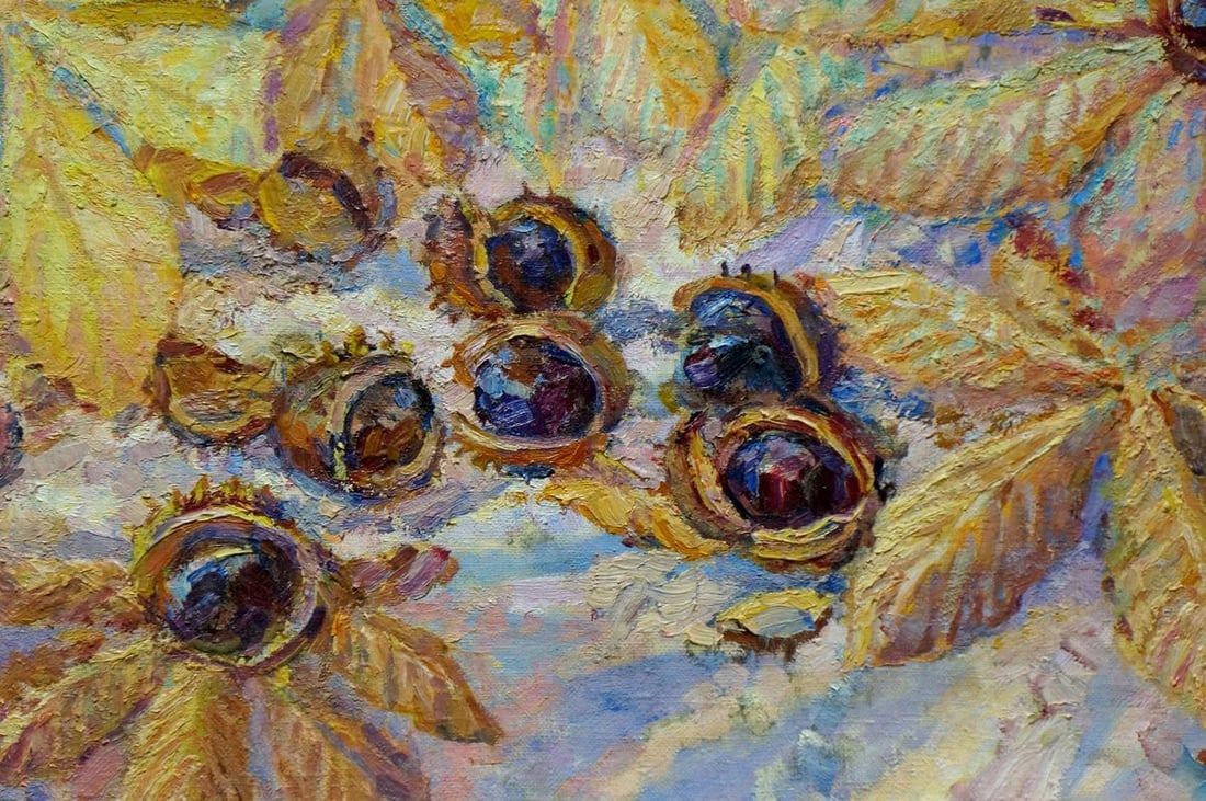 Oil painting Chestnuts Titarenko Maria Anatolyevna - 6