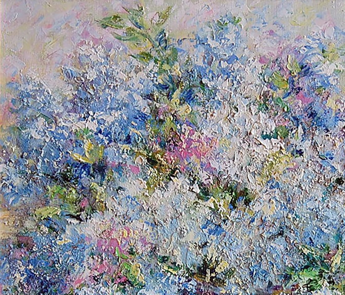 Oil painting Cherries in a basket Kotmin Olga - 2