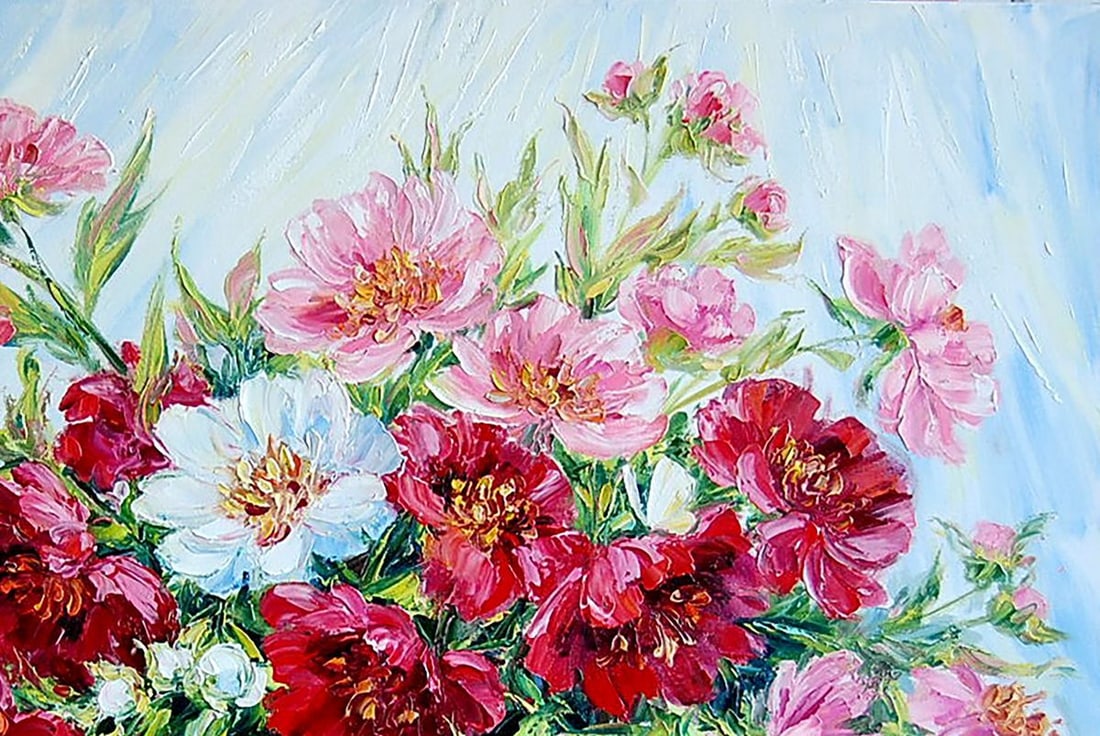 Oil painting Guests from France Kotmin Olga - 3