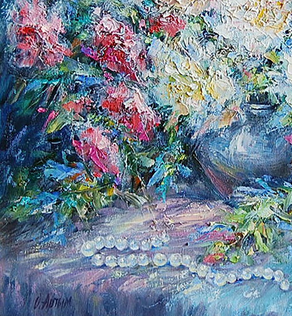 Oil painting Fascinated by Chopin Kotmin Olga - 4