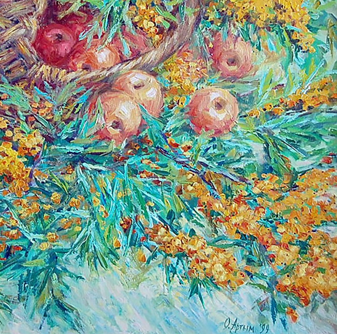 Oil painting Buckthorn Kotmin Olga - 5