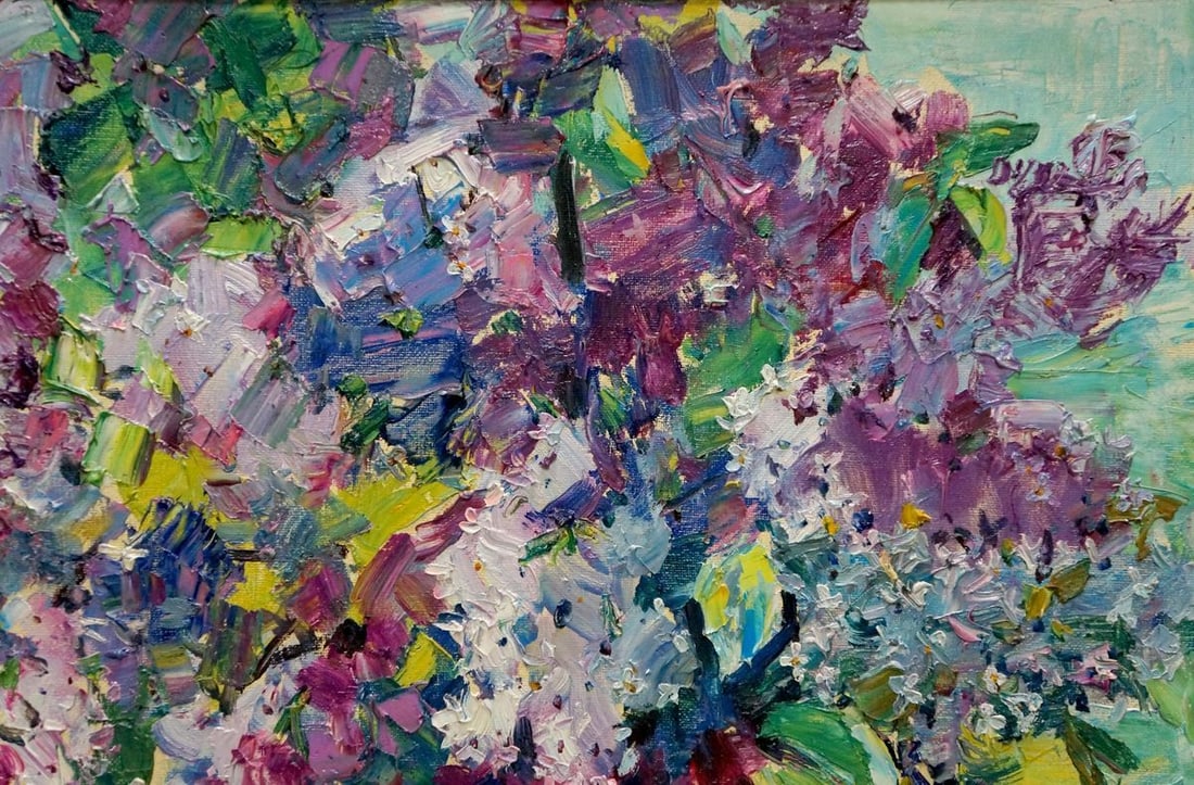 Oil painting Lilac Polyakova Lyudmila Valentinovna - 4
