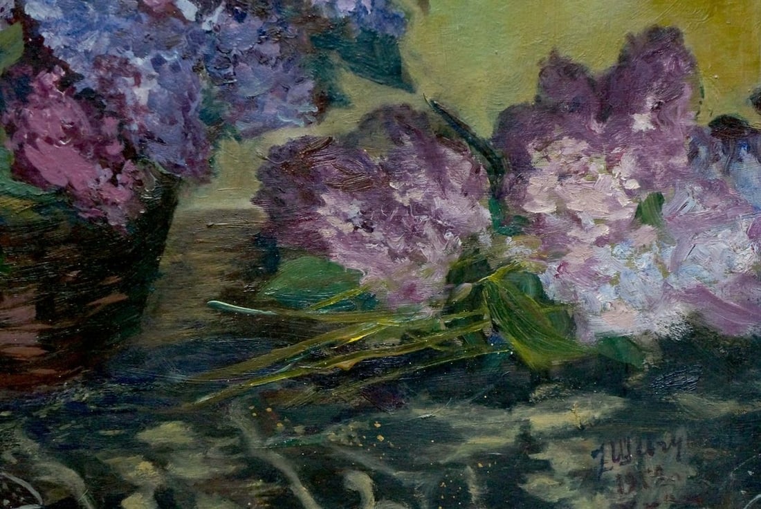 Oil painting Lilac G. Shevchuk - 5