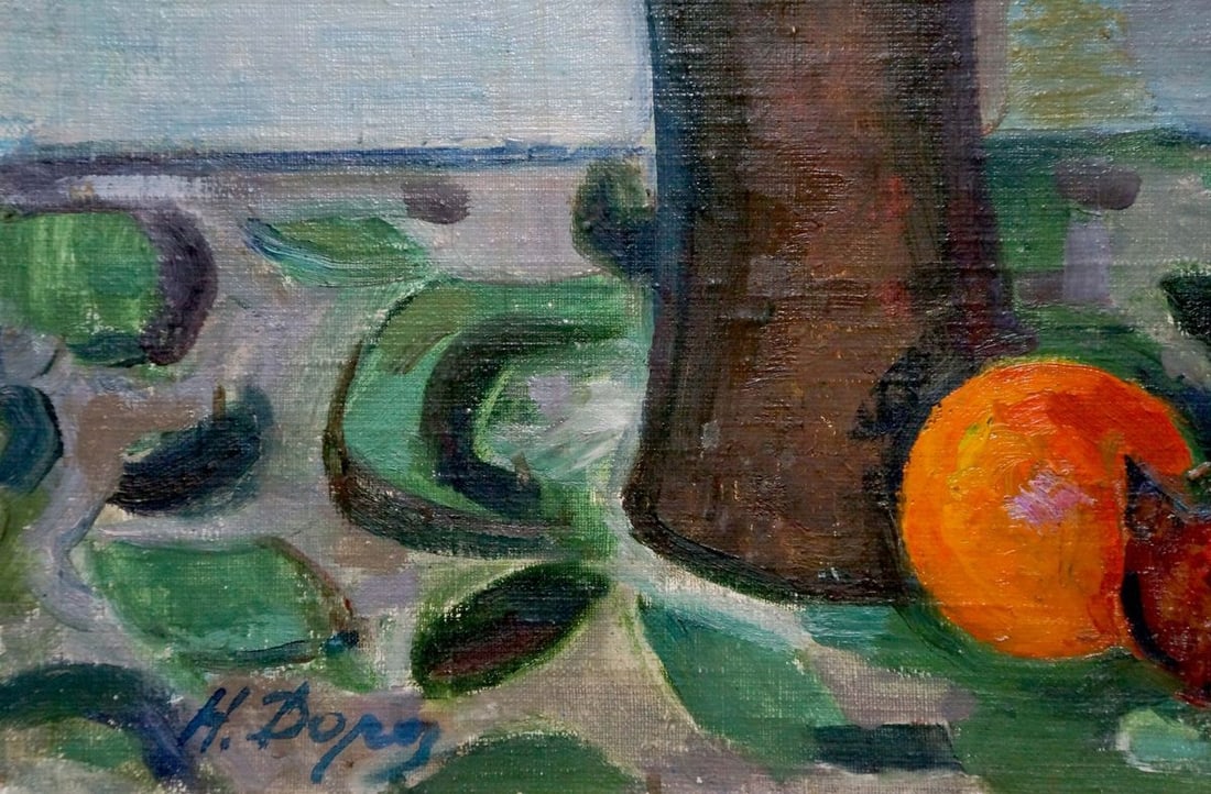 Oil painting Red peonies Dorofeev Nikolay Ivanovich - 2