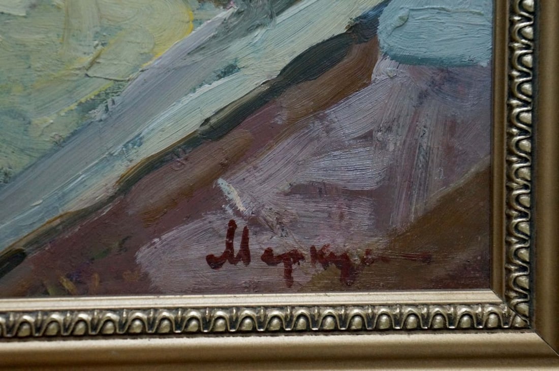 Oil painting Grape flowers Merkuryev Alexey Efimovich - 6