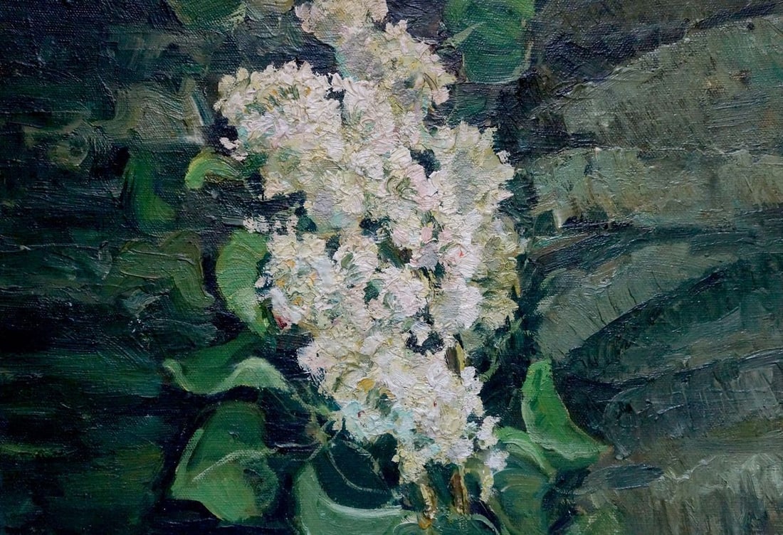 Oil painting Lilac branch Oleinik Anna Petrovna - 3