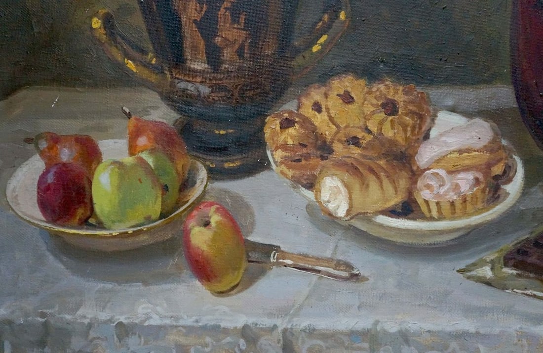 Oil painting Food on the table Ozernikov Vladimir Borisovich - 2