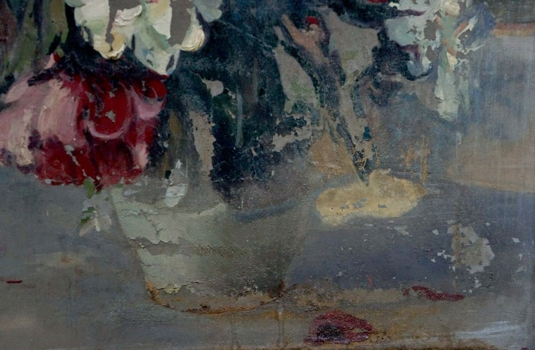 Oil painting Peonies Besedin Sergey Fotievich - 5