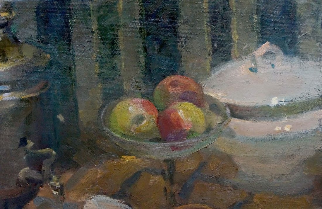 Oil painting Sweet table Smirnov Valentin Sergeevich - 4