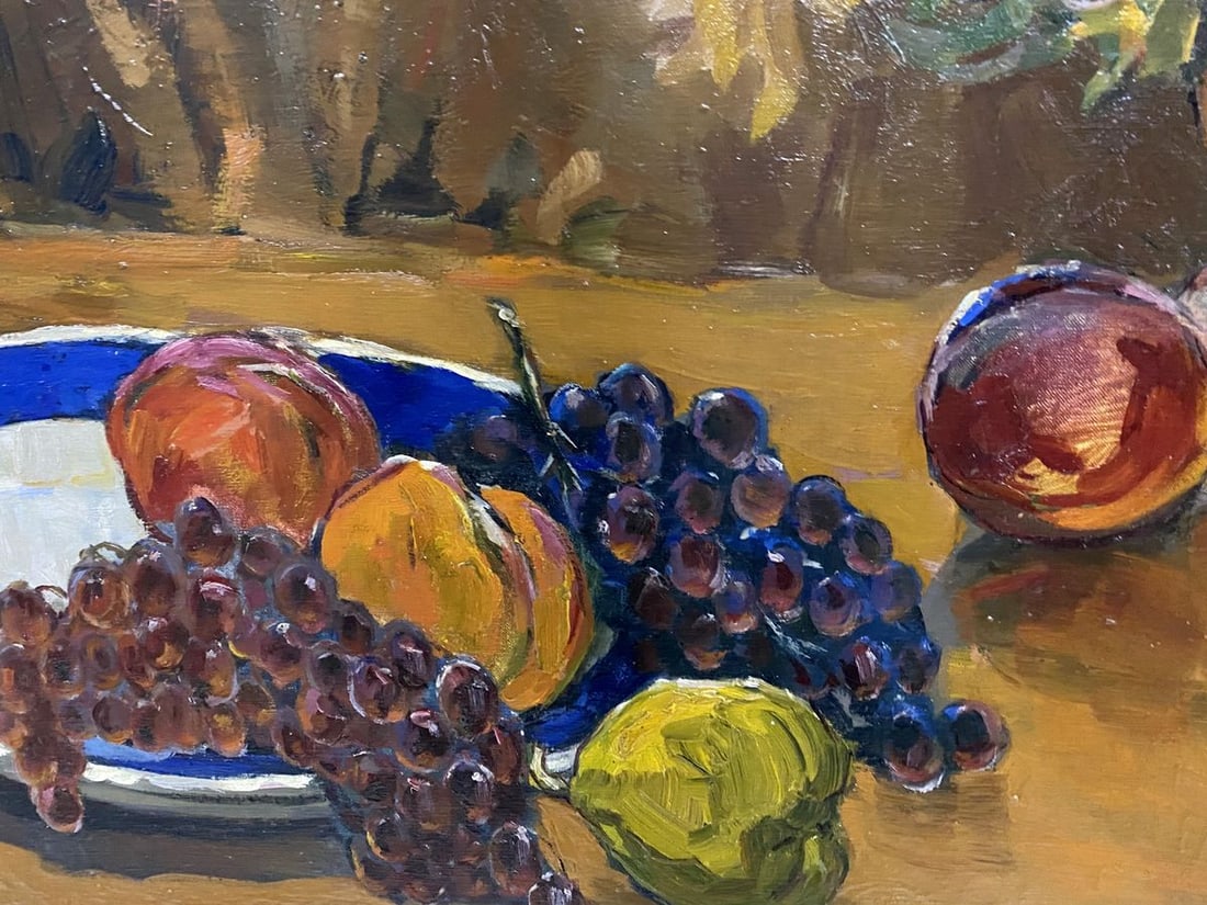 Oil painting Flowers and fruits Bakaev Sergey Ivanovich - 8