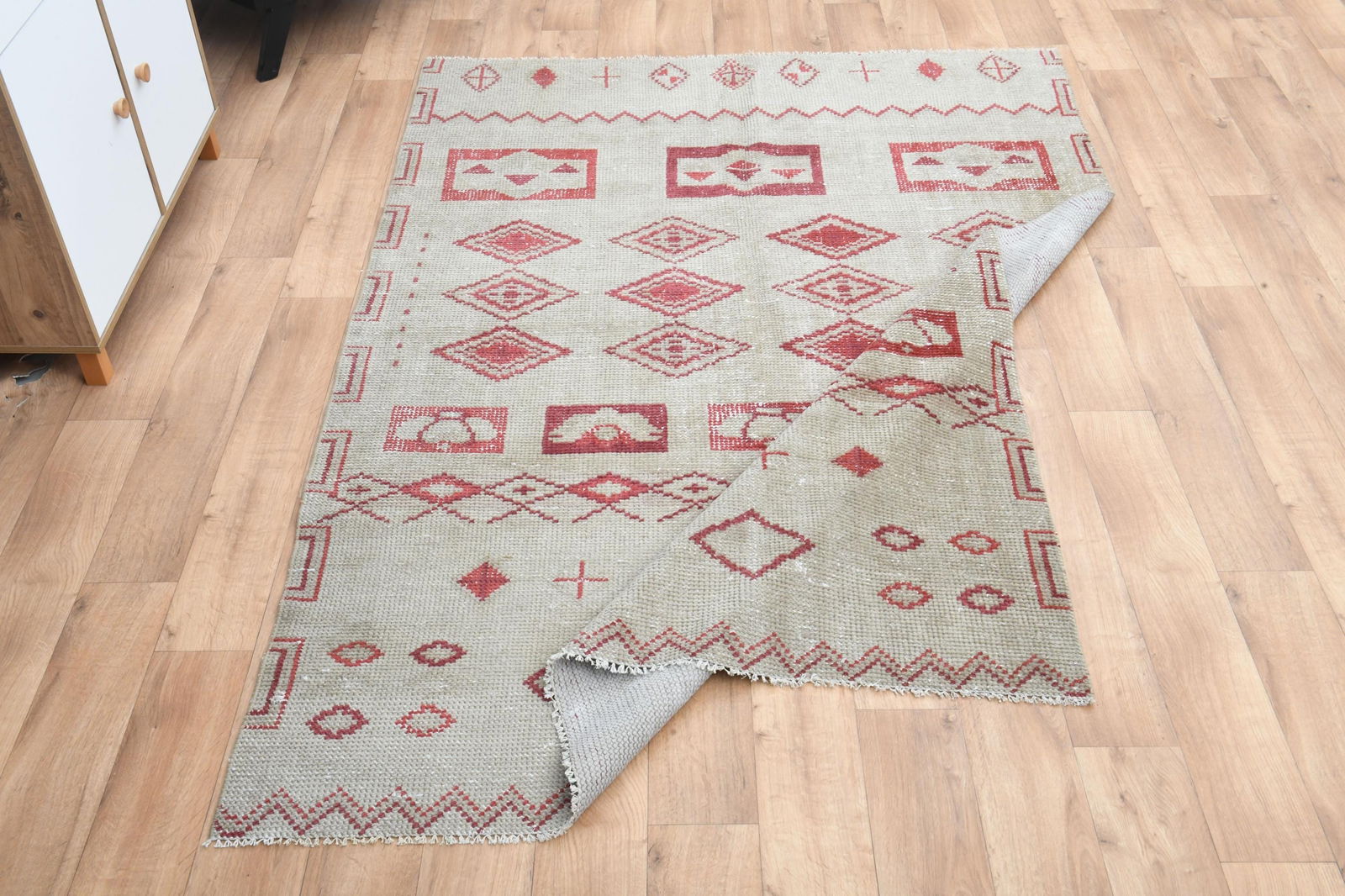5'9x8, FADED BOHO RUG - 4