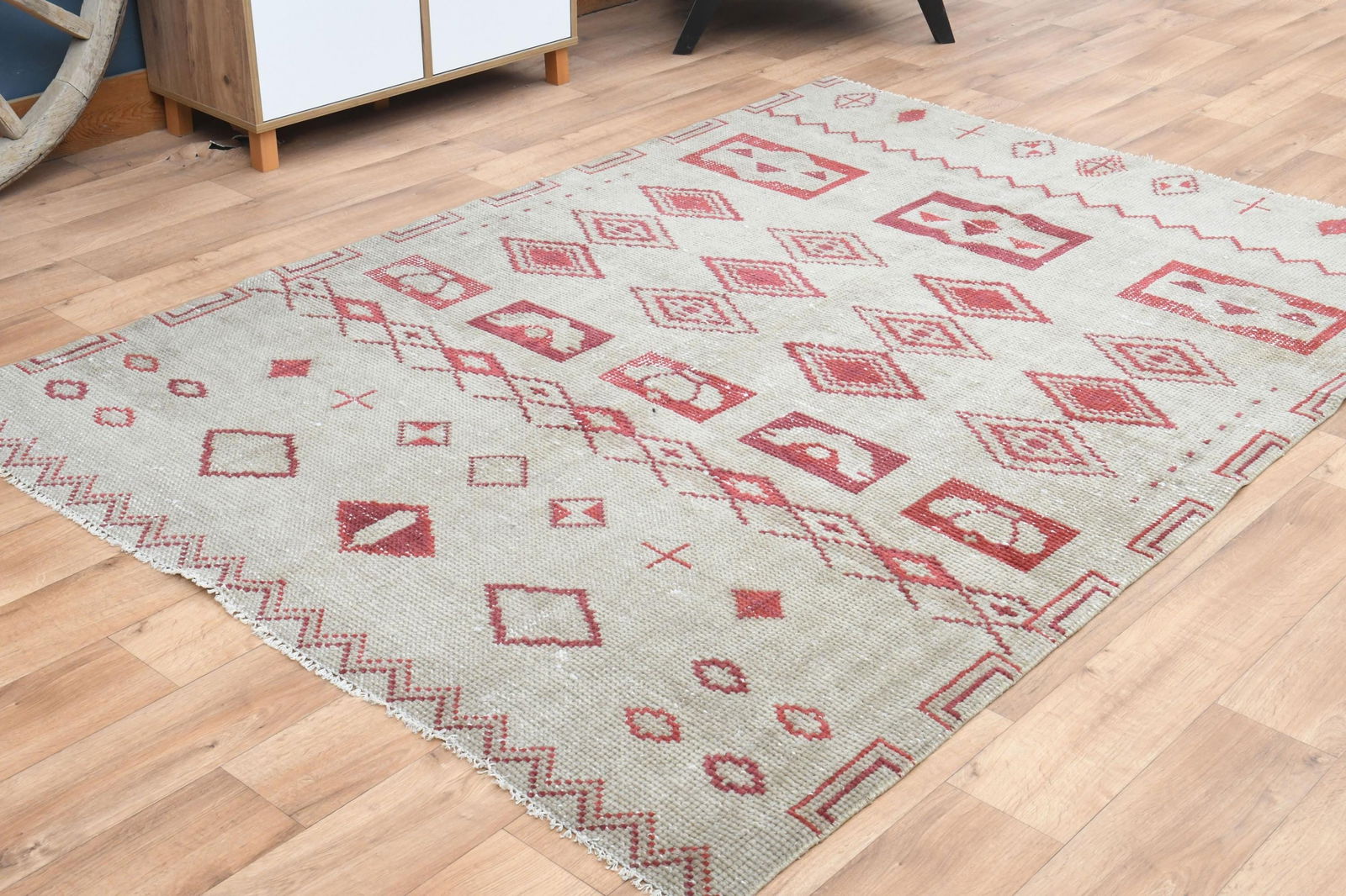 5'9x8, FADED BOHO RUG - 7