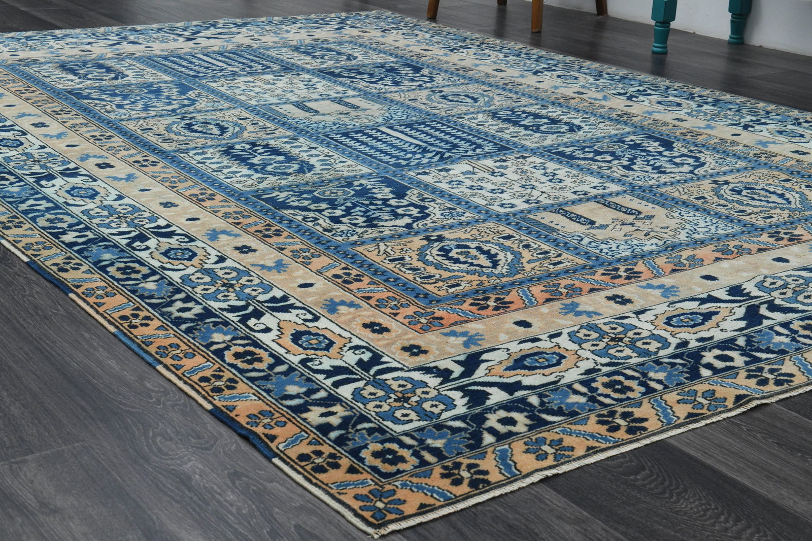 6.7x9.9 ft, TURKISH Rug, VINTAGE - 14