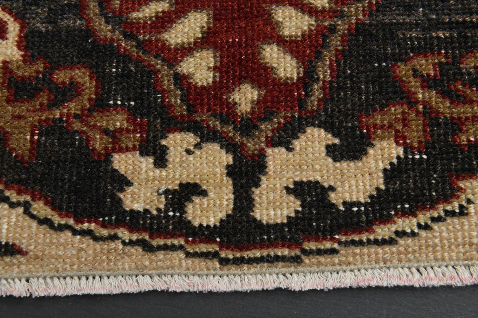6.6x9.8 Turkish Rug, Red Beige - 6