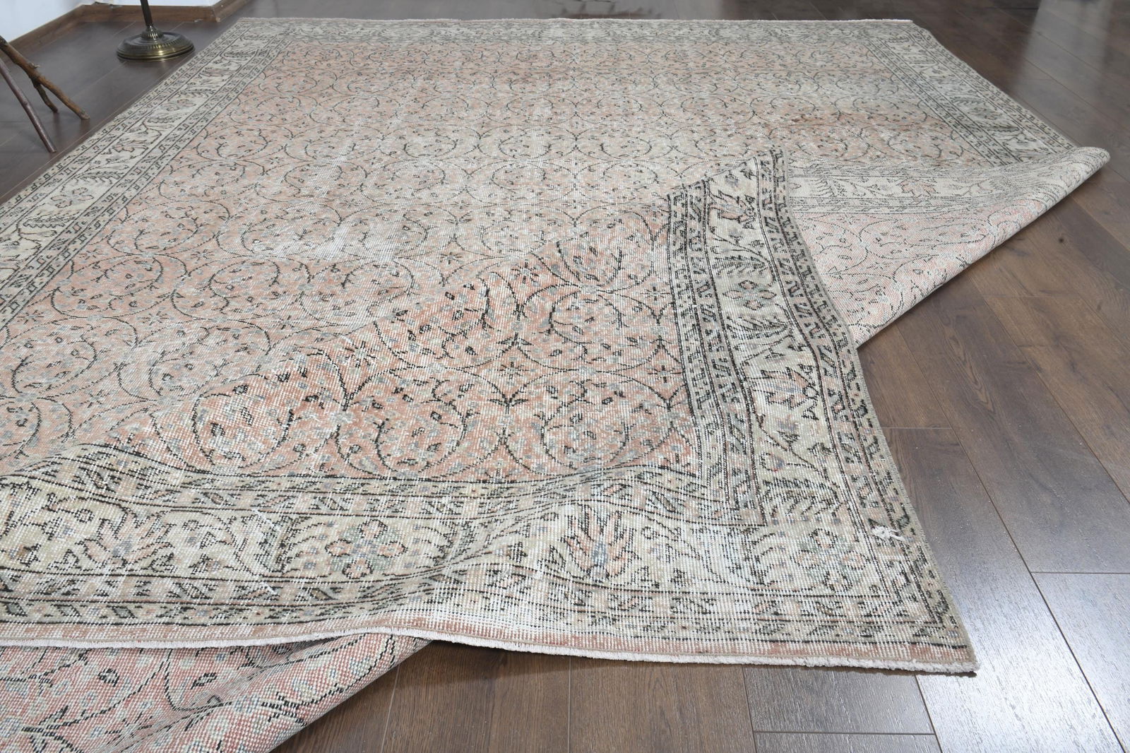 8'7x12'5 ft, VINTAGE TURKISH RUG - 15