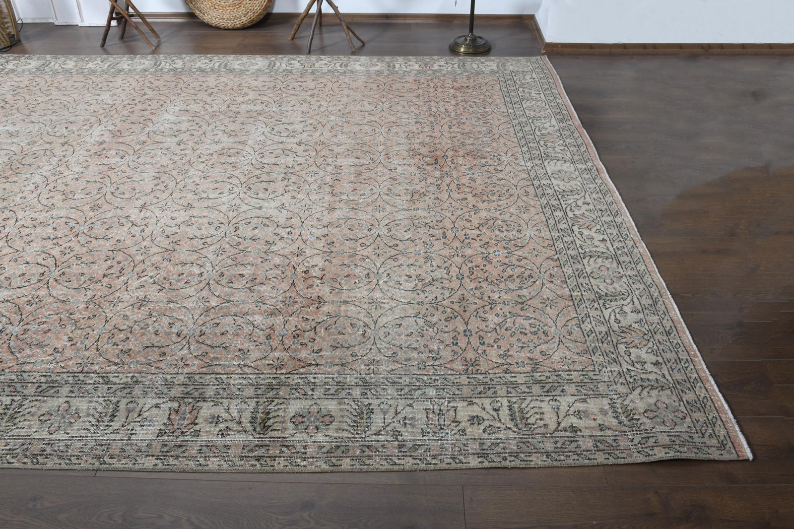 8'7x12'5 ft, VINTAGE TURKISH RUG - 18