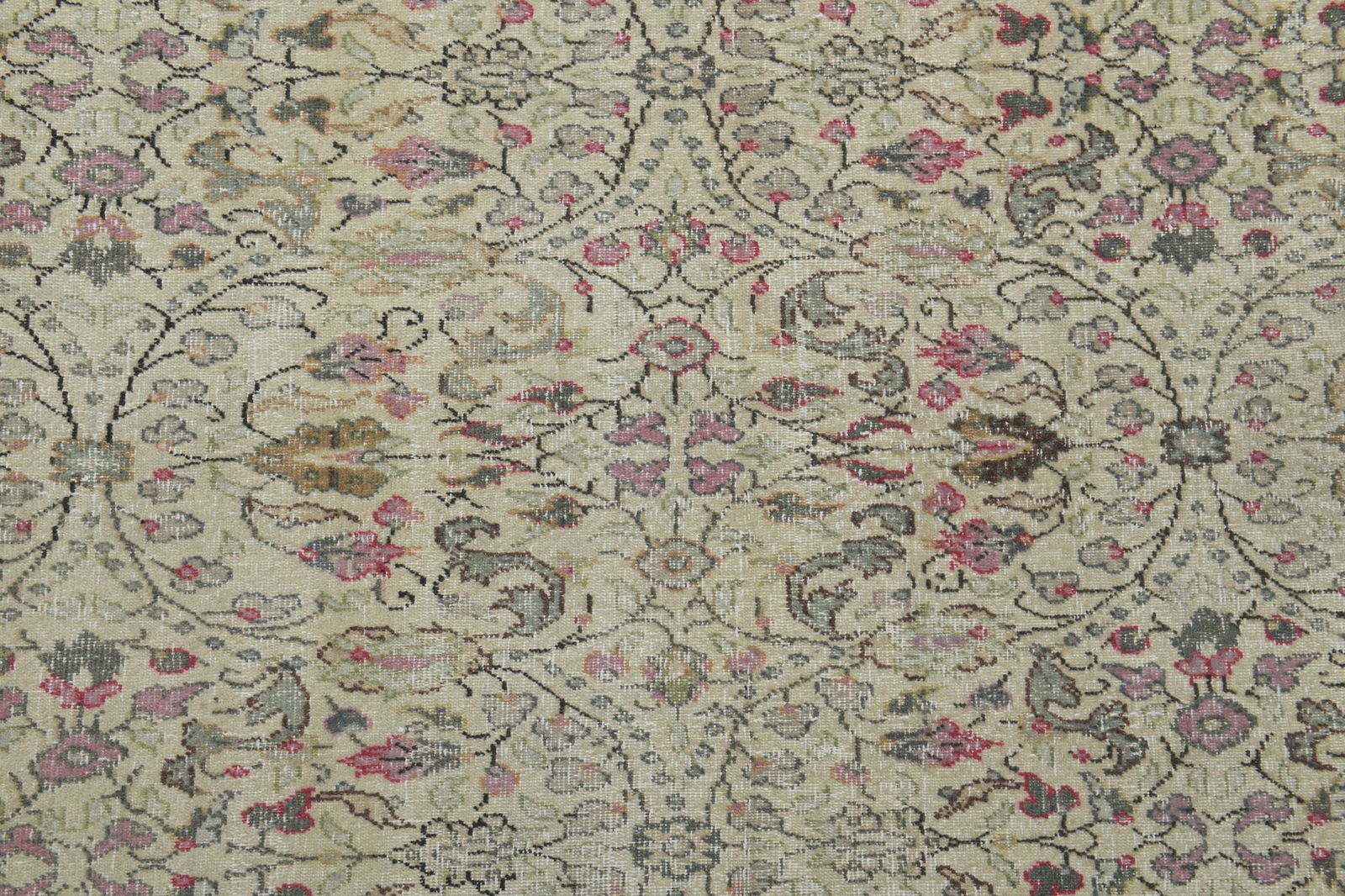 5x7 OUSHAK BEIGE Area Rug, Handmade - 19