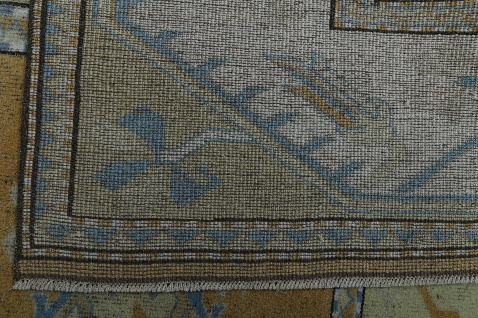 6'6x9'7 ft, ORANGE OVERSIZED RUG - 9