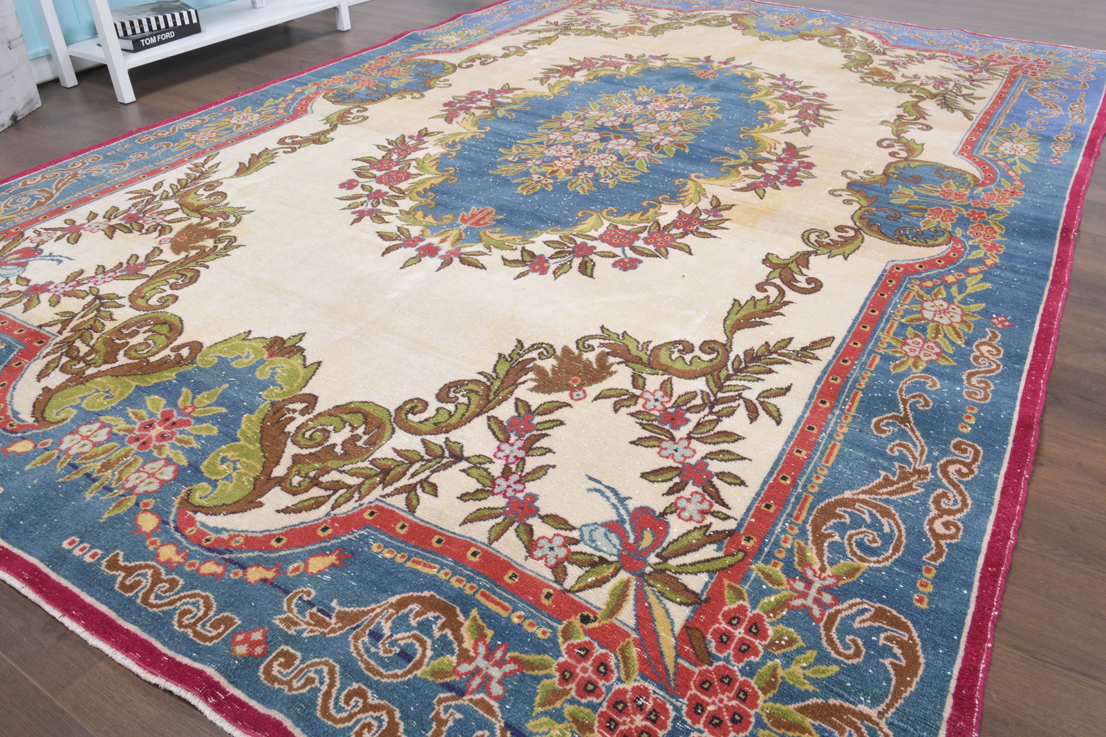 7'9x11'3 ft, COLORFUL, TURKISH Rug - 5
