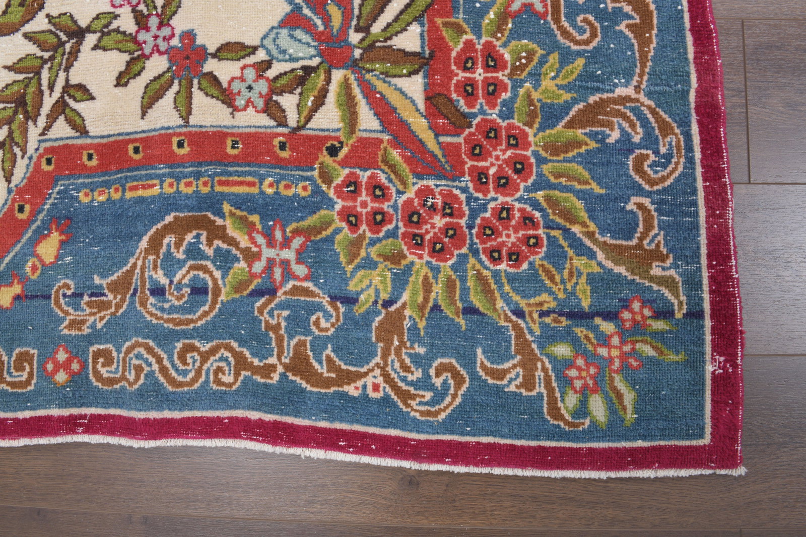 7'9x11'3 ft, COLORFUL, TURKISH Rug - 8