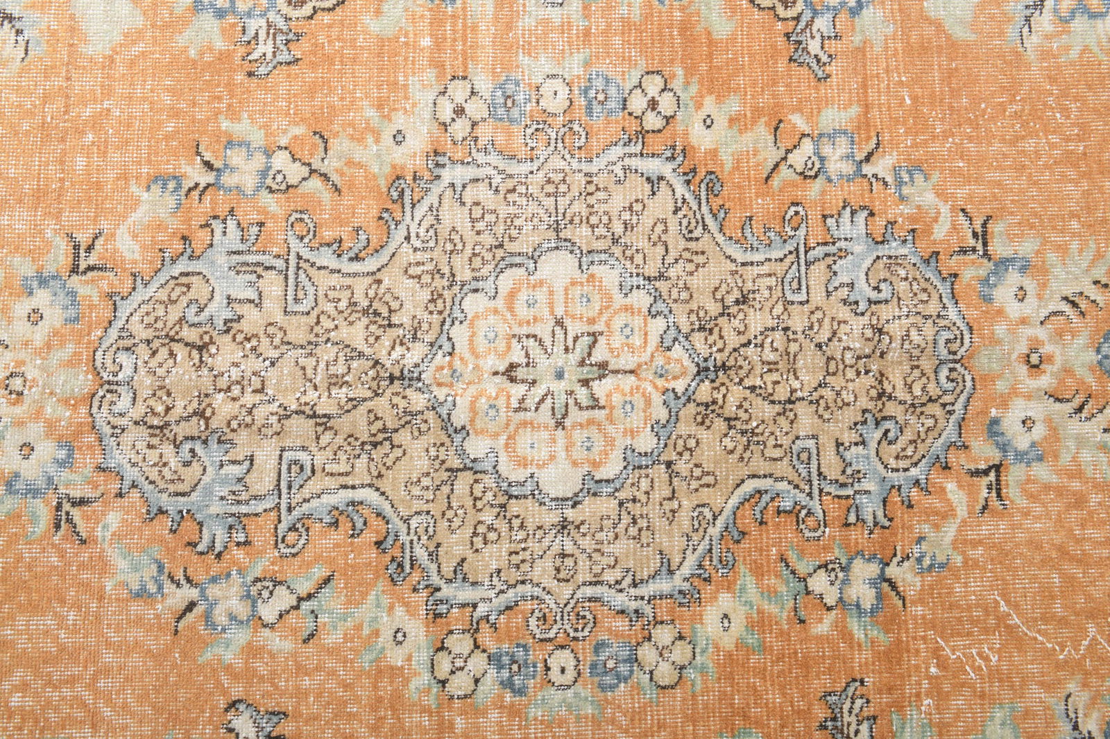 5.7x9.5 ft, TURKISH Rug, Oushak - 14