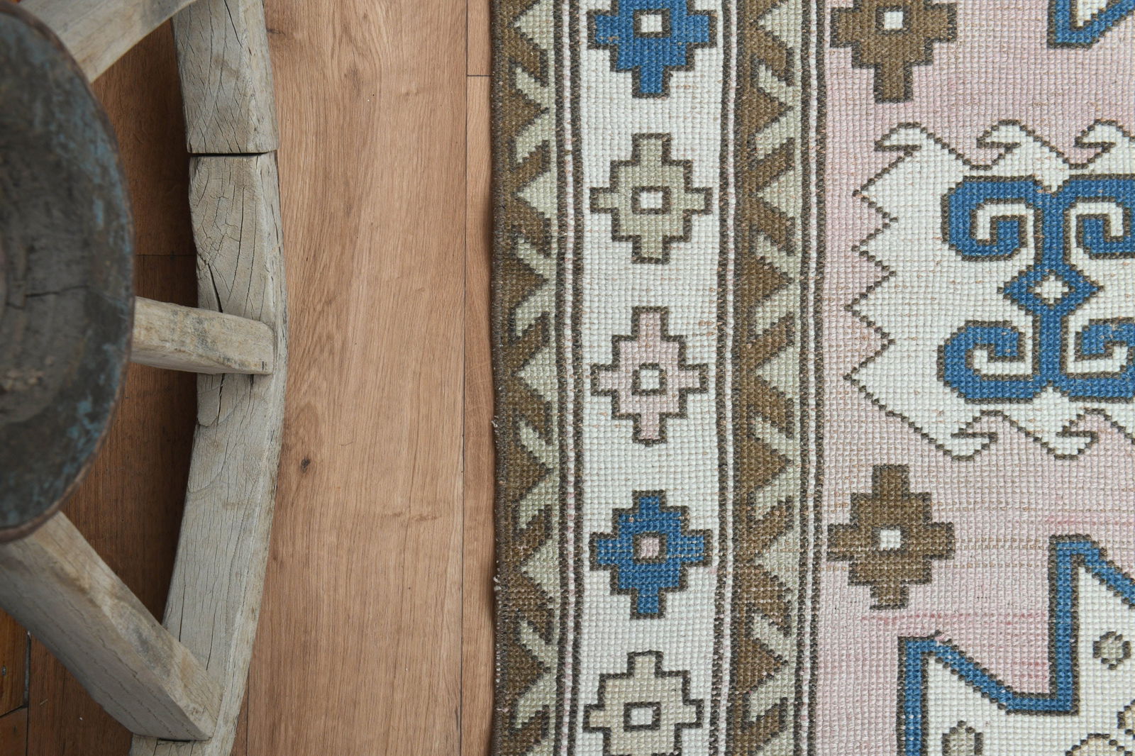 4'3x6'2 ft, GEOMETRIC OUSHAK RUG - 16