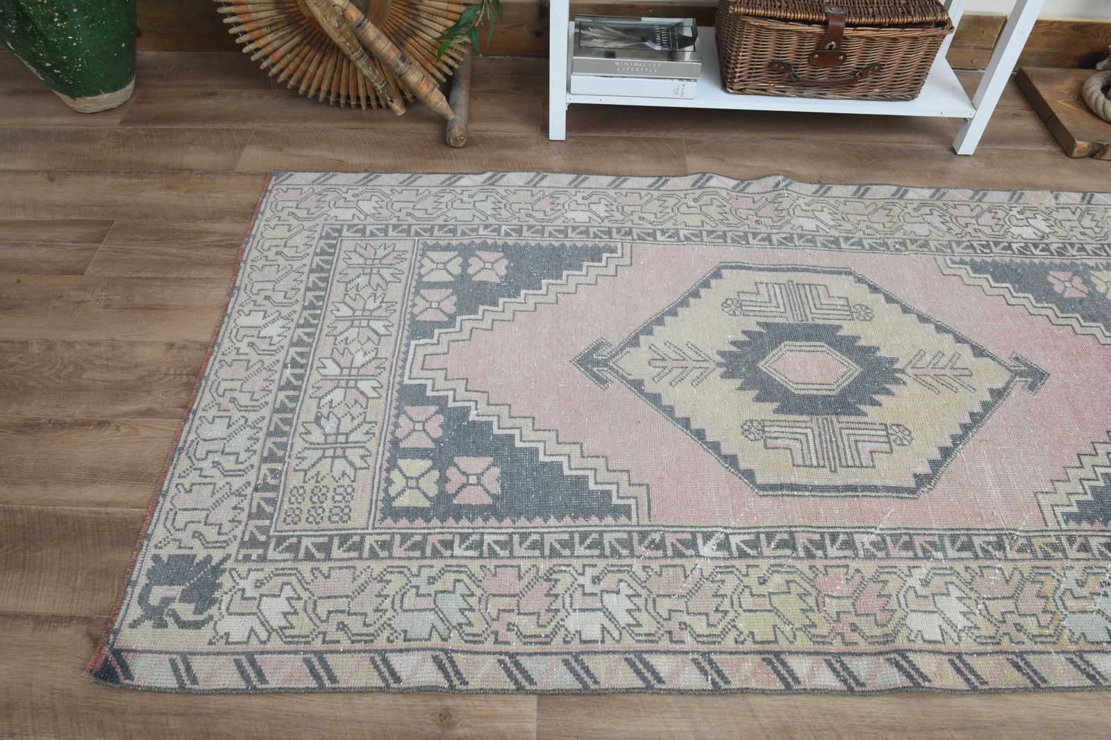 4'3x6'2 ft, SPECIAL TURKISH RUG - 8